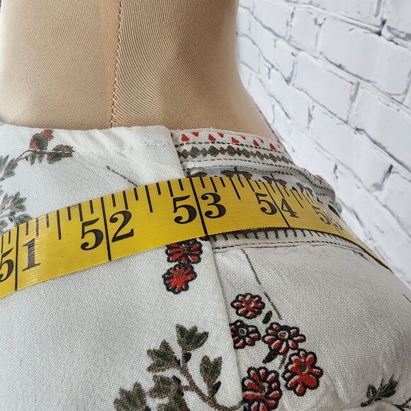 Lapogee Maxi Dress Womens S Floral Boho Fairycore prariecore Farmcore - Picture 5 of 6